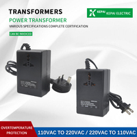 Haute qualité 220V à 110V 100W 200W 300W mini convertisseur de tension de transformateur