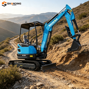 China 2.5ton Crawler Mini Digger 1ton 2ton 3ton <b>Small</b> Excavator Hydraulic Bagger Mini Excavator farm Euro5 EPA micro excavator - Product Image 6