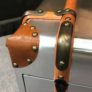 Mesa de centro de aluminio personalizada para sala de estar, mesa auxiliar de aviación, mesas inteligentes de esquina de <span class=keywords><strong>Metal</strong></span>, muebles de estilo <span class=keywords><strong>Industrial</strong></span> <span class=keywords><strong>Retro</strong></span> - Product Image 4