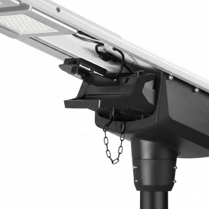 Lampes solaires LED extérieures personnalisées à détecteur de mouvement 100 watts, lampadaires solaires, meilleures lampes solaires extérieures longue durée pour cour - Product Image 2