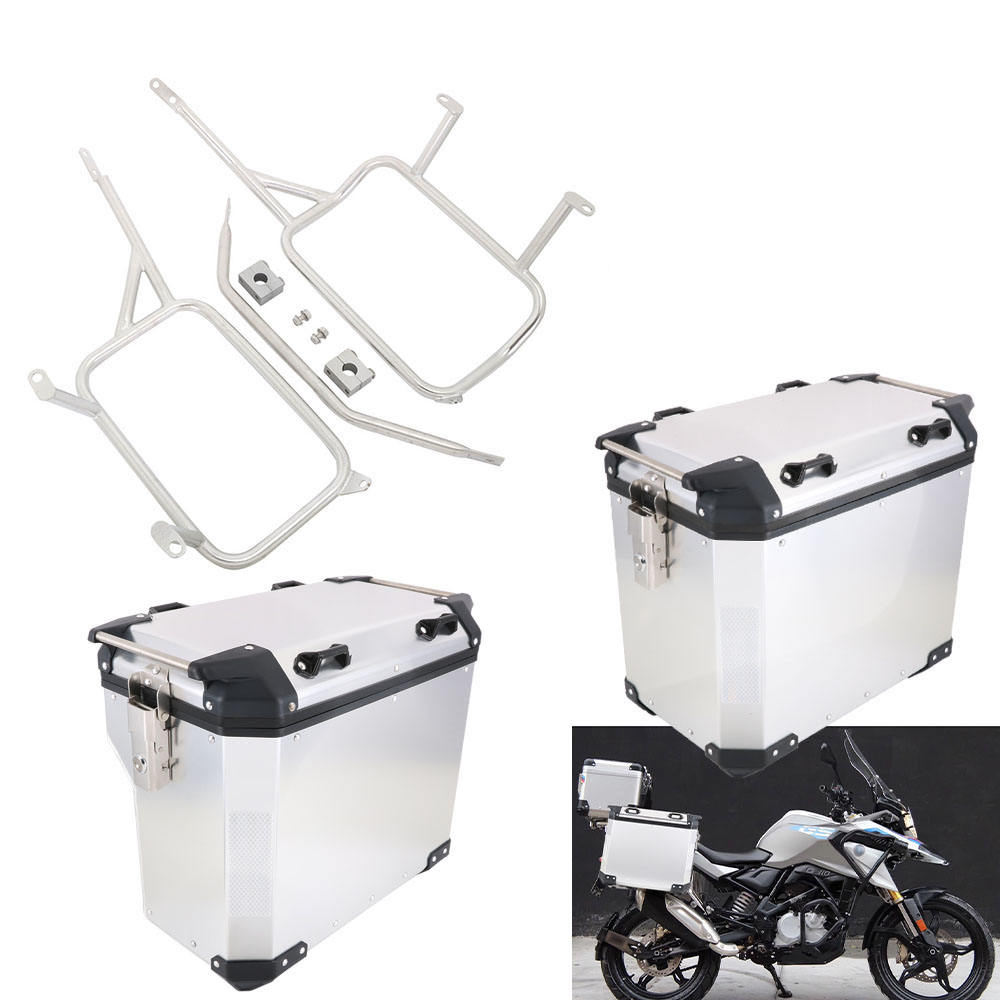 JFG Aluminum Tail Box Triumph Tiger 800 Storage Rack