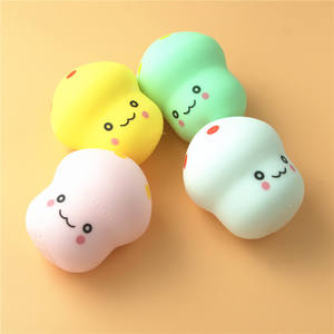 <b>Jumbo</b> Kawaii Unisex Transparent <b>Squishy</b> Toy Squeeze Decompression Fungus Educational Plastic Mushroom 8.5x7x8.5CM Adults Kids - Product Image 3