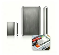 Packs de Glace Réutilisables en Acier Inoxydable à Congélation Rapide et Longue Durée pour Pique-niques et Camping – Boîte à Repas Isotherme Portable