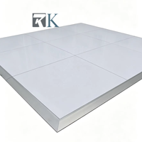 Plancher de danse en gros pour fêtes, mariages et événements avec bordure en aluminium