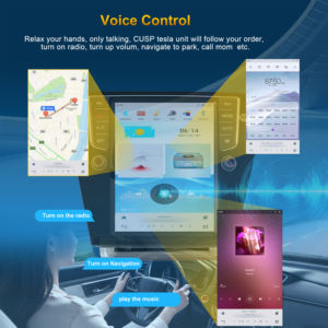 Autoradio Android con Schermo HD da 10.4 Pollici per VW <span class=keywords><strong>Passat</strong></span> <span class=keywords><strong>B8</strong></span> <span class=keywords><strong>2015</strong></span>- con CarPlay Wireless Intelligente, Android Auto e Navigazione GPS - Product Image 2