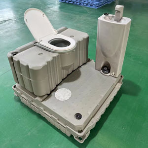 Toilettes mobiles modernes en plastique à succès avec réservoir de déchets de 50 L, toilettes publiques portables - Product Image 3