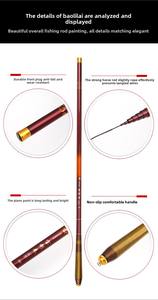 <span class=keywords><strong>Canne</strong></span> à pêche à la <span class=keywords><strong>carpe</strong></span> avec <span class=keywords><strong>canne</strong></span> à pêche télescopique en fibre de carbone - Product Image 6