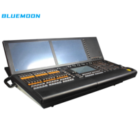 Controlador de Iluminación Inteligente para Escenarios Grand MA2 Linux PC con Pantalla Ancha, Conexión DMX/PC y 15 Actuadores de Alta Precisión