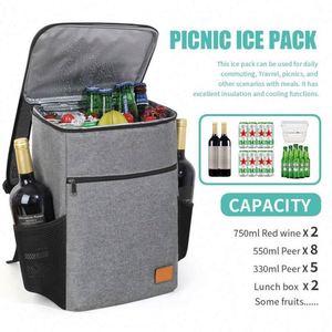 Nueva Bolsa Térmica Impermeable de Gran Capacidad, Bolsa de Almuerzo con Aislamiento de Aluminio Grueso para Picnic al Aire Libre - Product Image 3