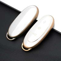 Étui de protection complet pour clé de voiture GZ DOMI, style luxueux, léger, brillant, en TPU transparent, avec boutons, pour Dongfeng Nammi Box, accessoire de voiture