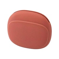 Étui en silicone portable pour écouteurs, câbles, chargeurs, organiseur en silicone pour petits objets, sac de rangement