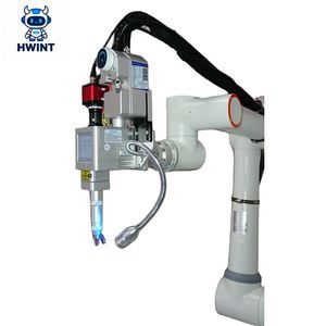 แขนหุ่นยนต์เชื่อมแบบร่วมปฏิบัติงานอุตสาหกรรม HWINT 6 แกน MIG/TIG แขนหุ่นยนต์เชื่อมเลเซอร์ แขนหุ่นยนต์เชื่อมอัตโนมัติ CNC - Product Image 6