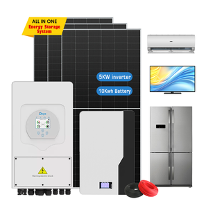 Sistema de Energía <span class=keywords><strong>Solar</strong></span> Completo de 15kw para Uso Fuera de la Red, <span class=keywords><strong>Kit</strong></span> de Sistema <span class=keywords><strong>Solar</strong></span> Híbrido de 5kw y 10kw para el Hogar - Product Image 1