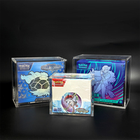 Boîte de protection ETB de luxe personnalisée pour Pokémon Elite Trainer Case, boîte acrylique transparente POKE MON