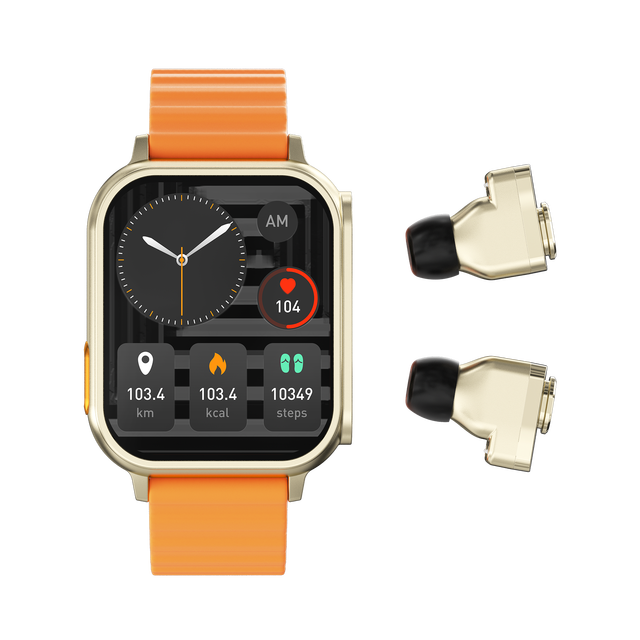 N22 TWS 2-in-1 Wireless Smartwatch Earbuds Android IOS Compatible Sports Health Features Built-In for  Smart for