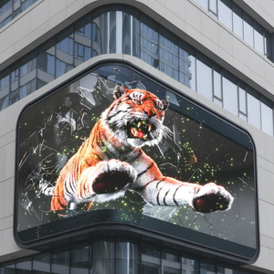 Pantalla LED 3D interactiva inmersiva de fábrica para exteriores Pantalla de pared de <span class=keywords><strong>video</strong></span> LNP5/LNP6 con tecnología de holograma de ojo desnudo - Product Image 1