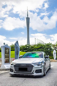 Kit de Carrocería de Fibra de Carbono de Alta Calidad para Audi A6L <span class=keywords><strong>ABANT</strong></span> 19-23, Lip Delantero, Faldones Laterales, Difusor Trasero - Ajuste Perfecto, Mejora del Parachoques - Product Image 4