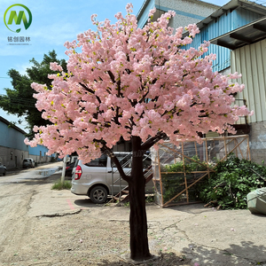 Lụa hoa cây Trắng Nhân Tạo hoa anh đào cây cho đám cưới sợi thủy tinh thân cây anh đào nhân tạo cây cho trang trí sân vườn - Product Image 4