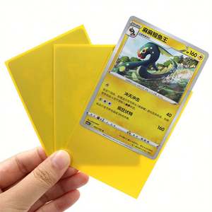 Fundas para tarjetas Acabado mate Cubierta para tarjetas Penny Mangas interiores transparentes Protector de cubierta de gama alta para TCG Ajuste perfecto Fundas para tarjetas comerciales - Product Image 5