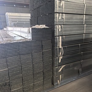 Tubo Cuadrado Galvanizado de Metal <span class=keywords><strong>Rectangular</strong></span> de 100x50, Precio de Fábrica de Perfiles Huecos - Product Image 3