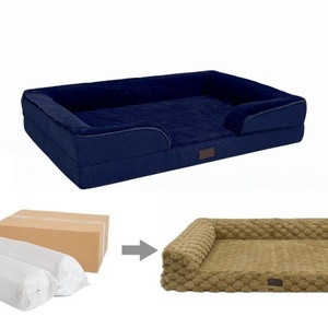 Camas para Perros Etrip XL XXL de Espuma Viscoelástica, Sofá Moderno para Perros, Cama de Cuero para Perros Grandes - Product Image 1