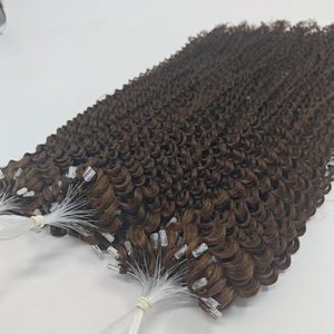 <span class=keywords><strong>ผม</strong></span>ต่อแบบใหม่ ใช้งานง่าย <span class=keywords><strong>ผม</strong></span>แท้รัสเซีย H6 ขายส่งแบบ Double Drawn <span class=keywords><strong>ผม</strong></span>หยิกฟู H6 แบบขนนก - Product Image 3