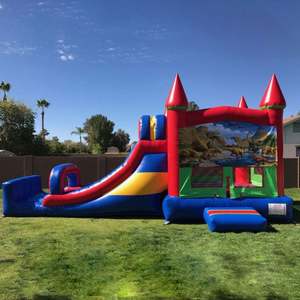 Livraison rapide gonflable <span class=keywords><strong>Mickey</strong></span> Mouse videur château enfants fête belle bande dessinée Clubhouse gonflable Trampoline <span class=keywords><strong>jouet</strong></span> rebond <span class=keywords><strong>maison</strong></span> - Product Image 1