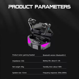 Auriculares inalámbricos para videojuegos, audífonos con TWS X15 y pantalla LED, a la moda, novedad de 5,0 - Product Image 6