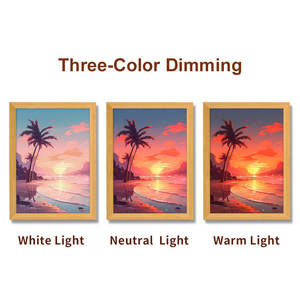 Affiches d'anime Sailor Moon personnalisées, cadre photo en bois avec éclairage LED, peinture lumineuse, figurine de dessin animé, lampe de peinture LED, garçons/<span class=keywords><strong>filles</strong></span> pour la décoration de la chambre - Product Image 5