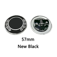 44mm 57mm pour calandre avant de voiture, logo, emblème, badge, compatible avec Mercedes Benz Classe C/E/S W124 W202 W203 W208 W210 W212 W213