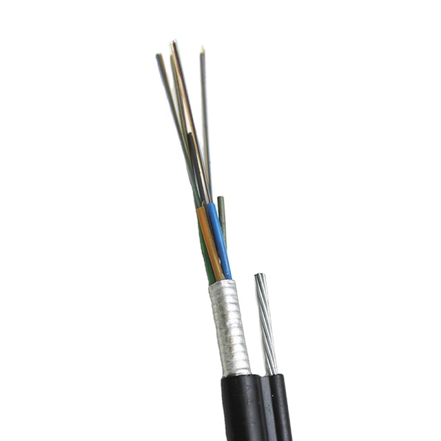 Outdoor high-quality multimode optical cable, aerial self-supporting 12 24 48 core single mode Gyxtc8S optical cable
