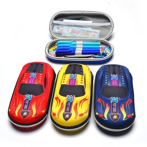 Estuche para Lápices Impermeable 3D con Diseño de Auto Deportivo X530 Chxn, Juego de Estuche para Material Escolar, Regalo para Estudiantes Durante Promociones - Product Image 1
