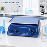 Agitateur orbital numérique BIOSTELLAR DSR-22 pour cartes de test RPR et mélange de lamelles de laboratoire, moteur sans balais 40-350 tr/min, mélangeur de laboratoire