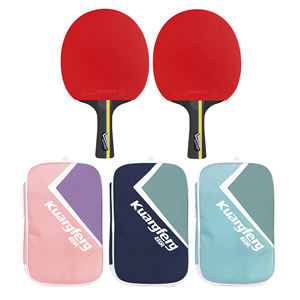 Raquettes de tennis de table Kuang Feng marque ITTF équipement de tennis de table de ping-pong de haute qualité avec bel étui - Product Image 5
