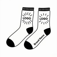 Chaussettes de sport personnalisées pour femmes | Tricot respirant en coton |   Chaussettes de course et de cyclisme haut de gamme pour l'automne