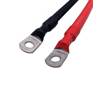 175A Bakır Akü Kablo Grubu 2 AWG Kablo Demeti Forklift Güç Konnektörü Kablo Grubu Halka Terminali Fişli - Product Image 4