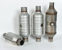 Usine 2.5 pouces convertisseur de catalyseur à trois voies catalytique OBD EURO 3/4/5 convertisseur catalytique universel d'échappement de voiture