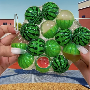 NUEVO Juguete Antiestrés de TPR con Forma de Sandía, Viral en TikTok, Hecho a Mano, para Niños de 8 a 13 Años y Adultos, Juguete Sensorial - Product Image 2