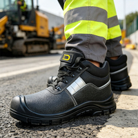 Nouvelles chaussures de sécurité à embout d'acier de la marque DUNGU 2026 à prix avantageux pour le travail industriel, bottes de sécurité pour hommes, chantier de construction