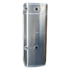 Customized square aluminum alloy fuel tank for trucks, thickened fuel tank, large capacity fuel tank