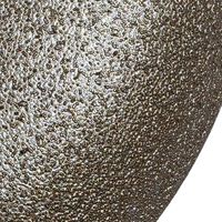 Machine à meuler en spirale FN 100 mm (4 pouces) personnalisable OEM, lame diamantée électroplaquée, dureté H, abrasif fin pour marbre et granit