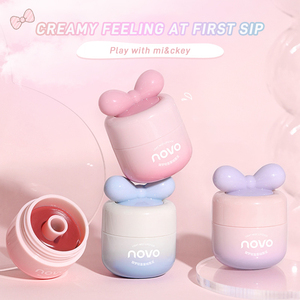 NOVO Sweet Dreams Light Fog <span class=keywords><strong>Labios</strong></span> esponjosos y barro Textura suave y sedosa Fácil de mostrar Color <span class=keywords><strong>en</strong></span> las manos Superficie mate Blanqueamiento diario - Product Image 2