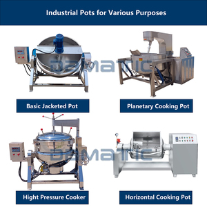 Máquina de esterilización <span class=keywords><strong>autoclave</strong></span> de seta de retorta de contrapresión multifuncional Vertical 100l para tarro de vidrio enlatado de alimentos al vacío - Product Image 6