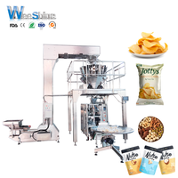 Machine verticale de remplissage et de pesage multi-têtes Weeshine WPV200 industrielle automatique de haute précision pour sachets en film alimentaire