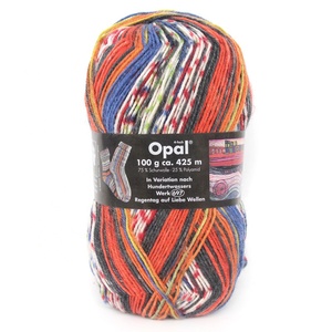 Fil à tricoter pour chaussettes Opal, 75% laine, 25% polyamide/nylon, hiver, 4 fils, tricotage de chaussettes, fil mélangé - Product Image 1