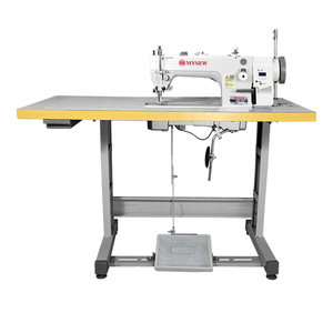 Machine à coudre industrielle robuste MYSEW MRS3300 pour points de 8 mm de large sur cuir et production de perruques en usine - Product Image 3