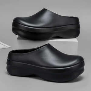 Sandalias con logotipo personalizado para interior y exterior, plataforma cálida de invierno, suela gruesa, ligeras, suaves, con aumento de altura, zapatillas - Product Image 4