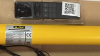 Moteur tubulaire métallique AOK AM45-50N pour store, 50 Nm, 220 V/120 V, télécommande, écologique, pour accessoires de rideaux de bureau