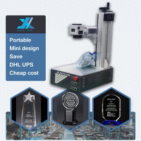 JX AUTO Mini machine de marquage laser à fibre UV RF co2 pour transport express aérien bon marché CNC