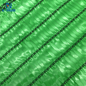 Filet d'ombrage respirant en fil plat sur mesure, vert, indice d'ombrage 90 %, pour serres agricoles et pépinières - Product Image 6